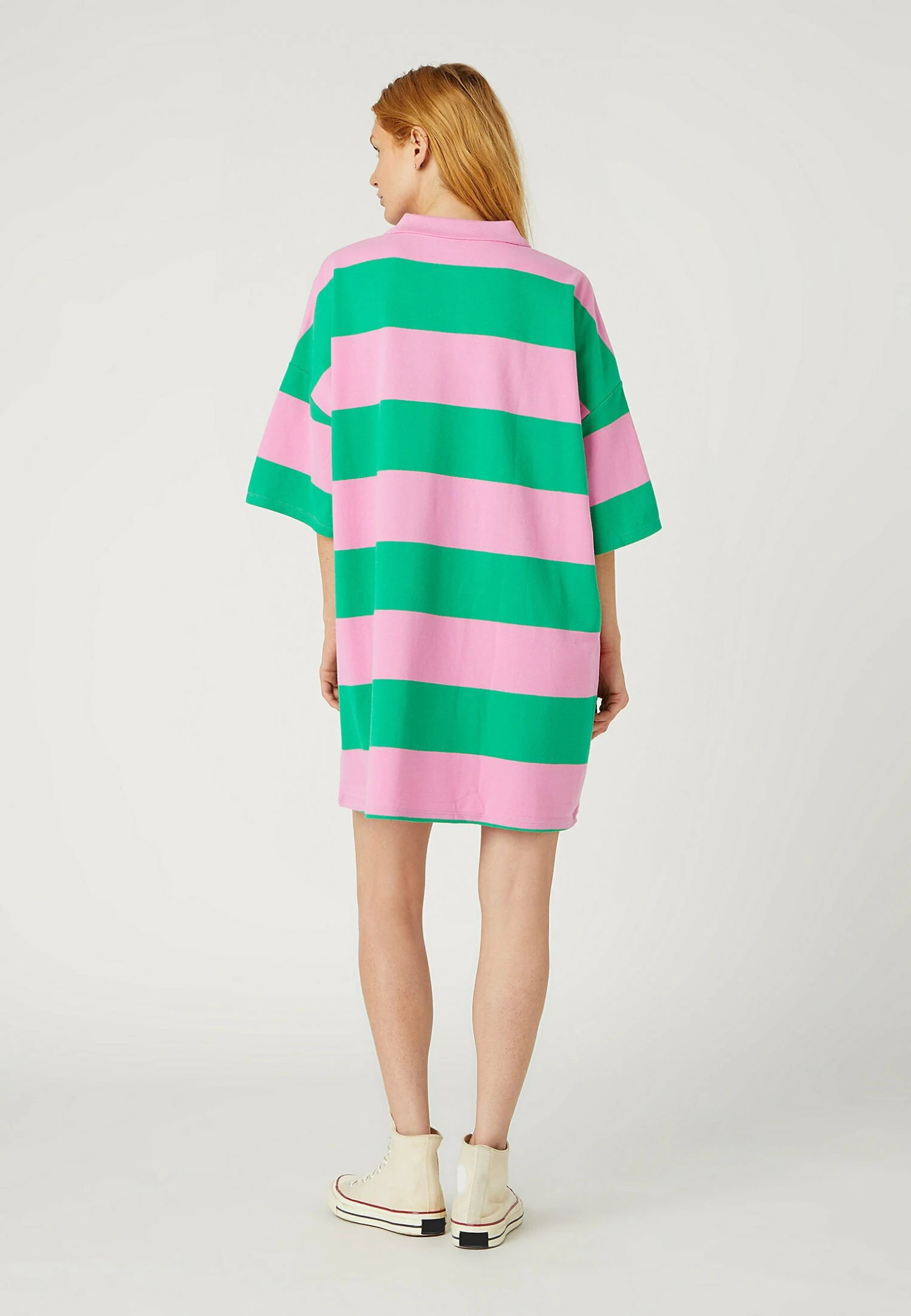 Wrangler Polo - Jurk - Bright Green 5 Wrangler Polo - Jurk - Bright Green - Afbeelding 3