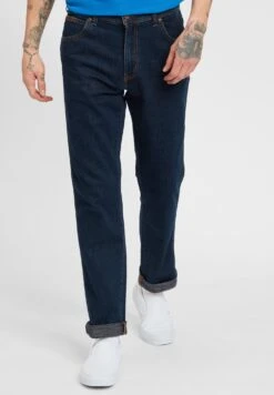 Wrangler Texas- Slim Fit Jeans - Dark Blue