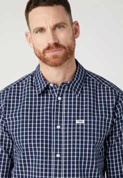 Wrangler Pocket - Overhemd - True Navy -Wrangler 024a5da3b8b045a1af1c92755d40974d