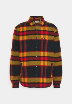 Wrangler Ls Padded Overshirt - Lichte Jas - Flame Red