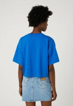 Wrangler Boxy - T-Shirt Print - Nautical Blue -Wrangler 0d66d226aae2430690a3901c4396ebe2
