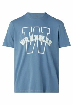 Wrangler Graphic Tee - T-Shirt Print - Captains Blue -Wrangler 0e40d58b0e6c4c69ab82381a59e482f0