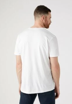 Wrangler Sign Off - T-Shirt Basic - White -Wrangler 0e6c155befde45989445d98de0c962d1