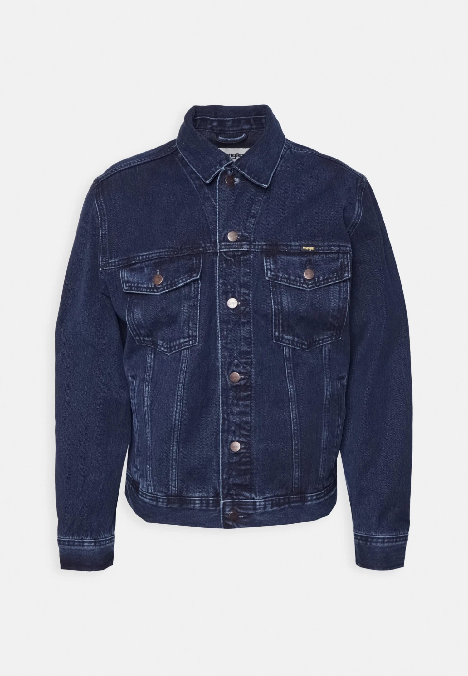 Wrangler Authentic Jacket - Spijkerjas - Coalblue Stone 3 Wrangler Authentic Jacket - Spijkerjas - Coalblue Stone