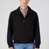 Wrangler Harrington - Jas - Black -Wrangler 0fc62807c1134ade9a4a84acce222c44