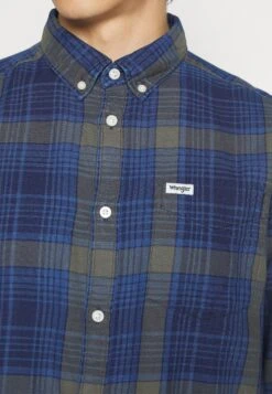 Wrangler Button Down- Overhemd - Dark Indigo -Wrangler 12a72f4a856849d08b7ee3b14568ed15