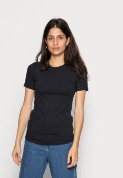 Wrangler All Terrain Gear Ss Tee - T-Shirt Basic - Black