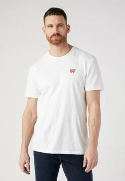 Wrangler Sign Off - T-Shirt Basic - White