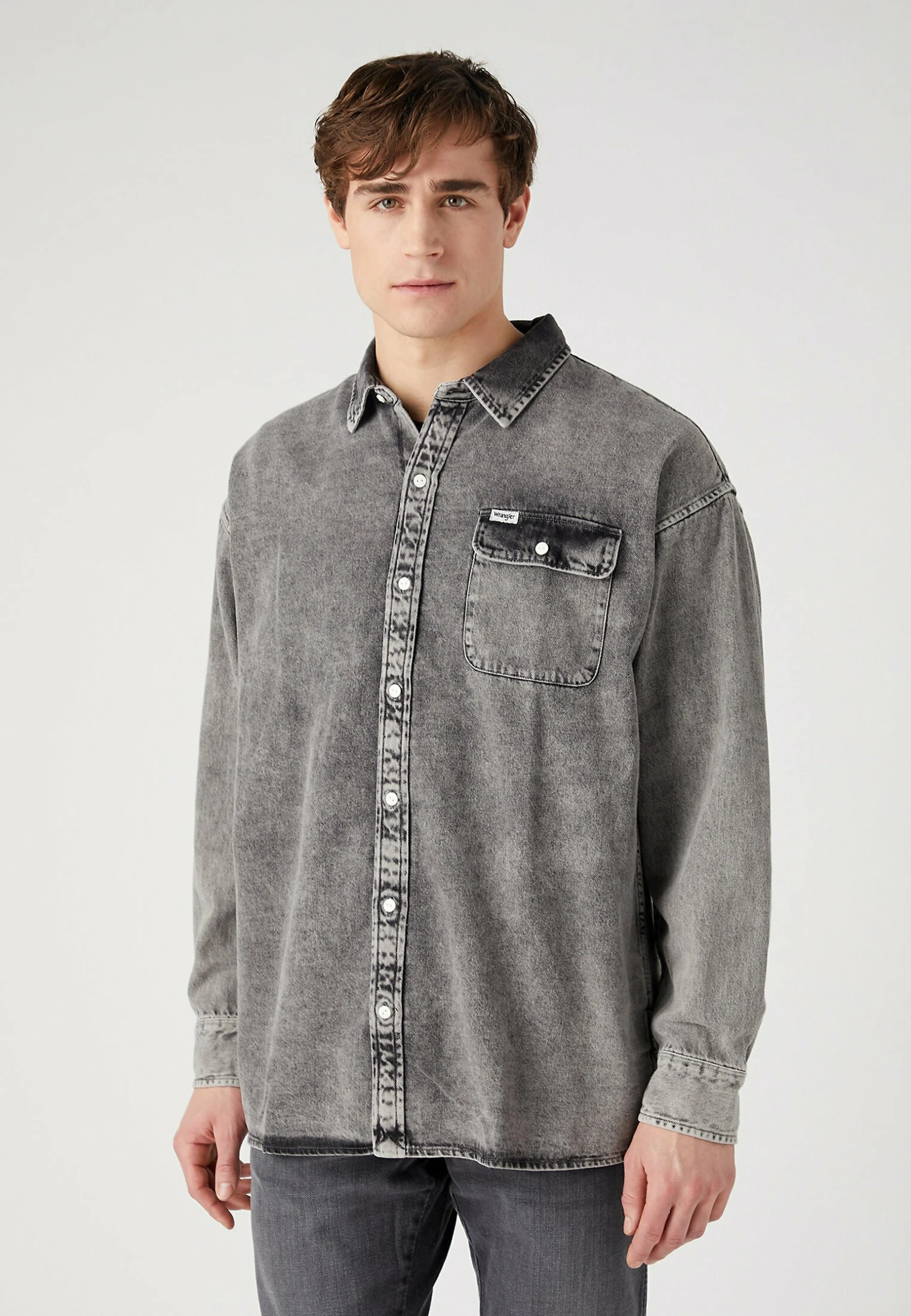 Wrangler 1Pkt Flap - Overhemd - Darkest Spruce 3 Wrangler 1Pkt Flap - Overhemd - Darkest Spruce