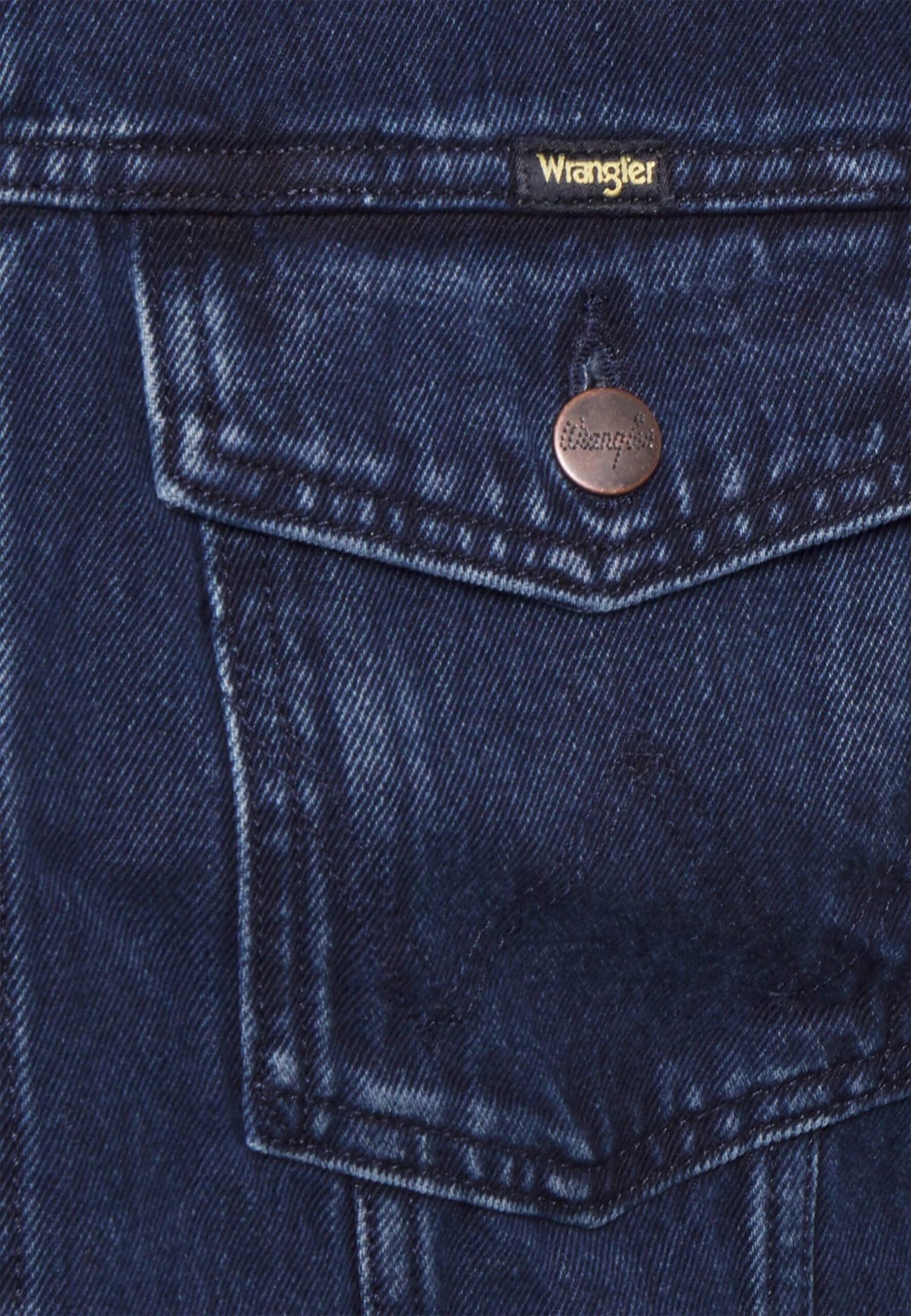 Wrangler Authentic Jacket - Spijkerjas - Coalblue Stone 5 Wrangler Authentic Jacket - Spijkerjas - Coalblue Stone - Afbeelding 3