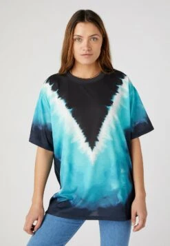 Wrangler T-Shirt Print - Blue Turquoise