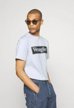Wrangler Tee - T-Shirt Print - Pearl Blue -Wrangler 1f953fdb65b44ff6ad7e1daf3cdd32cf