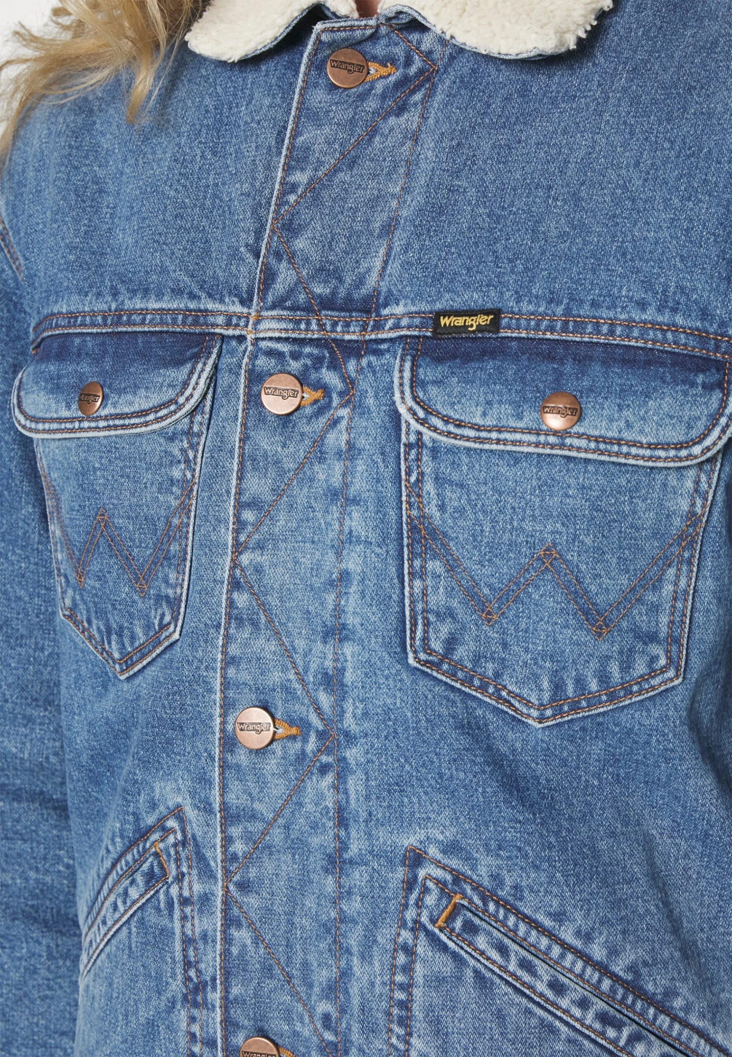 Wrangler Sherpa - Spijkerjas - Wranch 6 Wrangler Sherpa - Spijkerjas - Wranch - Afbeelding 5