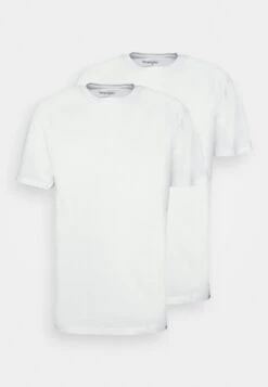 Wrangler 2 Pack - T-Shirt Basic - White -Wrangler 20ac30ef06f84f8cad0cd0ddbd613f17