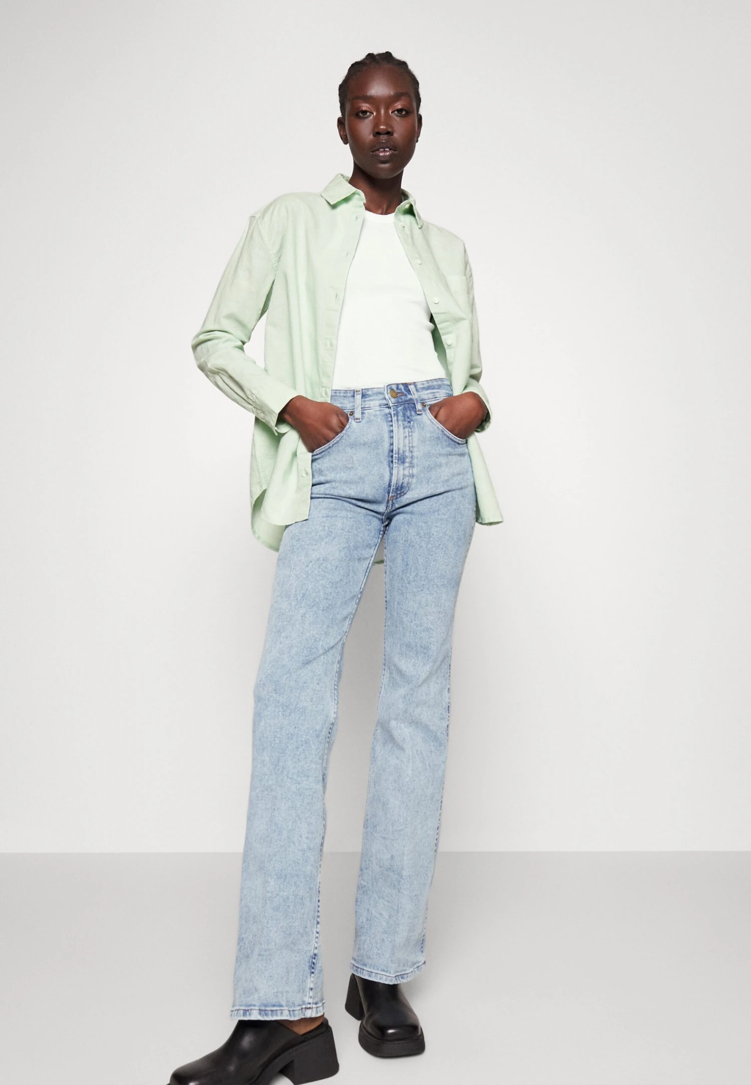 Wrangler Blouse - Green 8 Wrangler Blouse - Green - Afbeelding 6