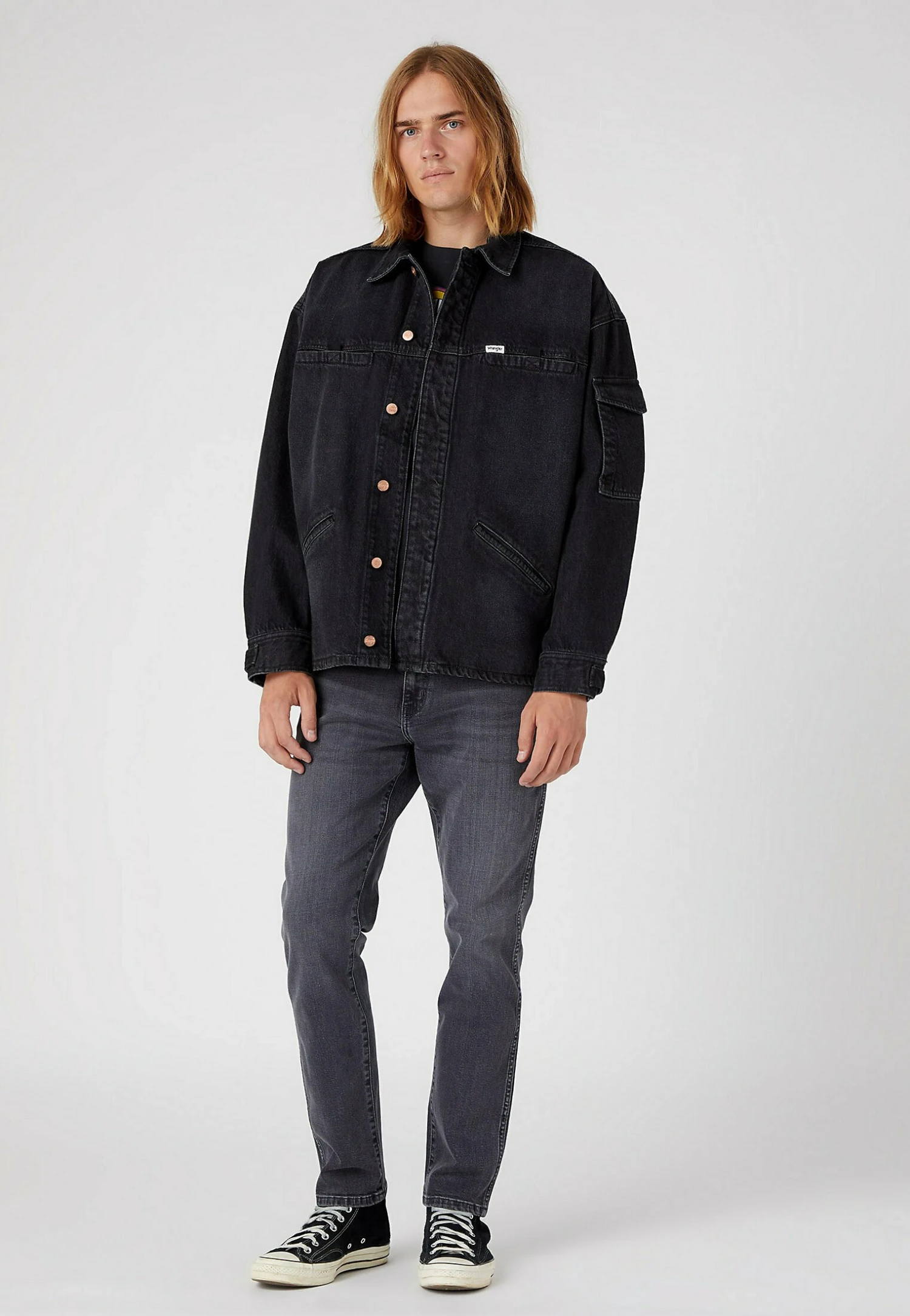 Wrangler Spijkerjas - Black Keys 4 Wrangler Spijkerjas - Black Keys - Afbeelding 2