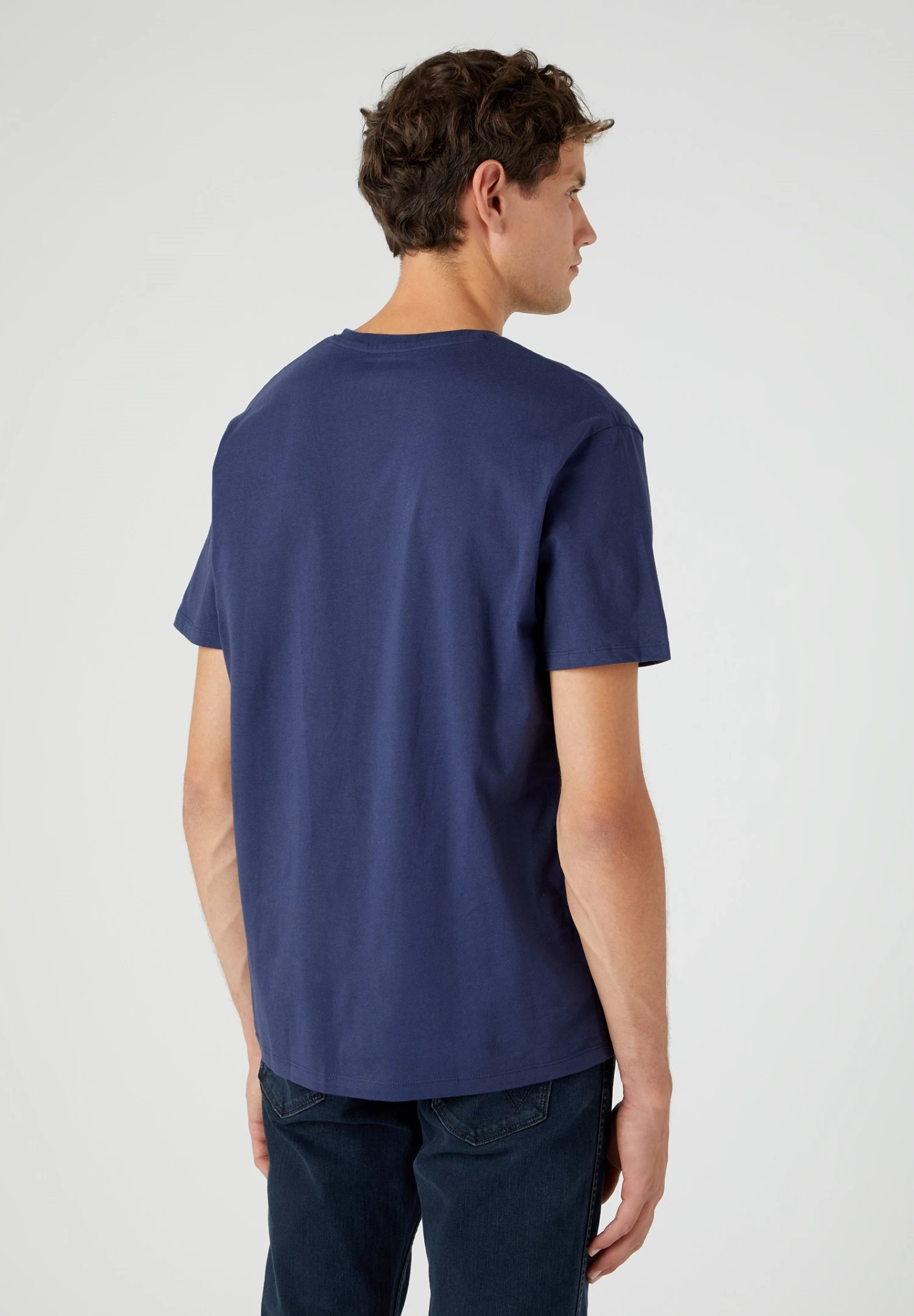 Wrangler 2 Pack - T-Shirt Basic - Navy 6 Wrangler 2 Pack - T-Shirt Basic - Navy - Afbeelding 4