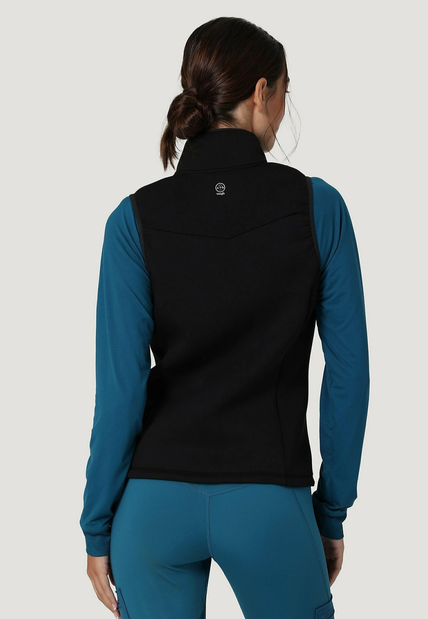 Wrangler Athletic- Bodywarmer - Real Black 5 Wrangler Athletic- Bodywarmer - Real Black - Afbeelding 3