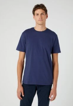 Wrangler 2 Pack - T-Shirt Basic - Navy 19 Wrangler 2 Pack - T-Shirt Basic - Navy -Wrangler 24ac53b29b1f4b539dee82a1d778c098