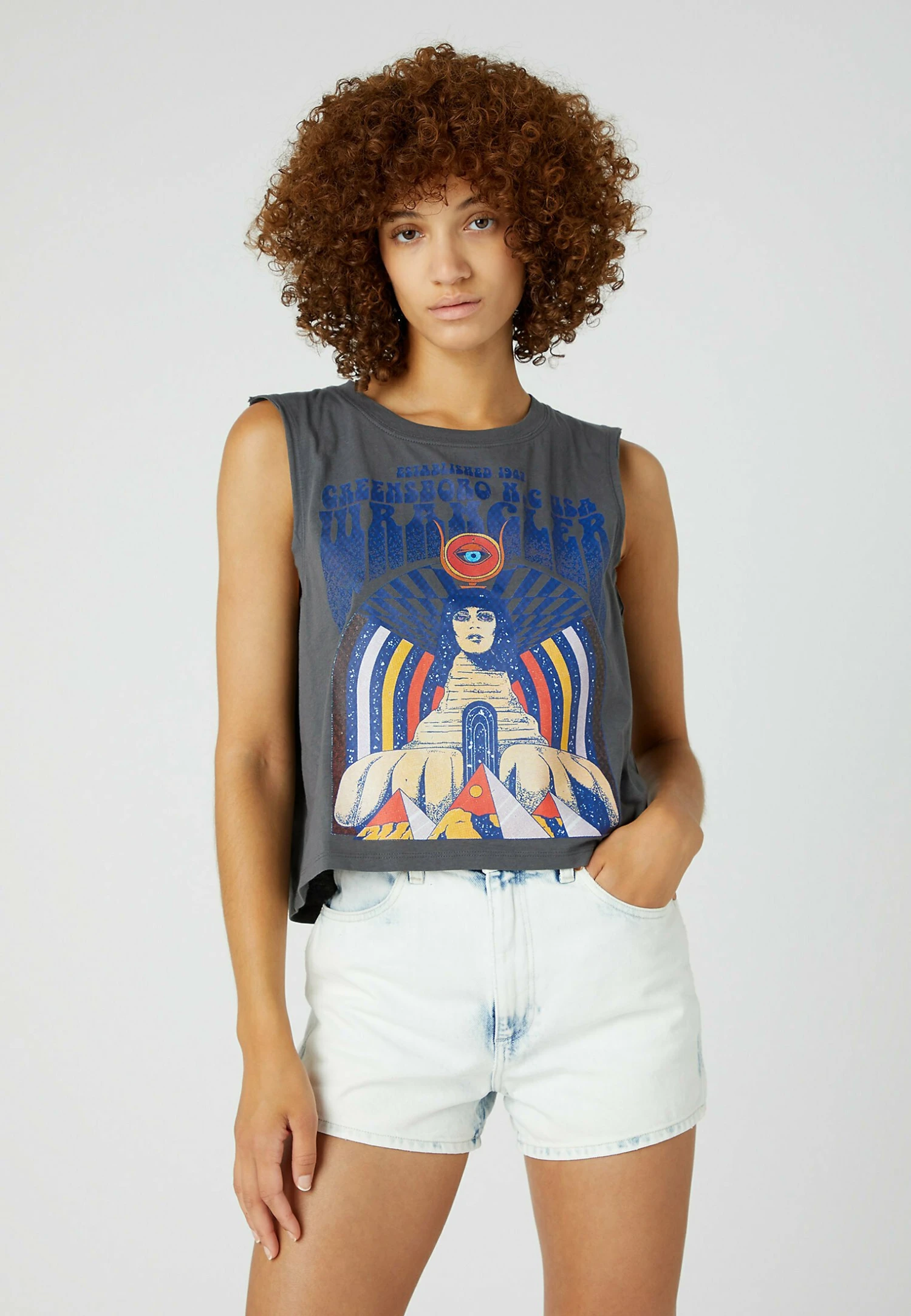 Wrangler Sleeveless- Top - Magnet 3 Wrangler Sleeveless- Top - Magnet