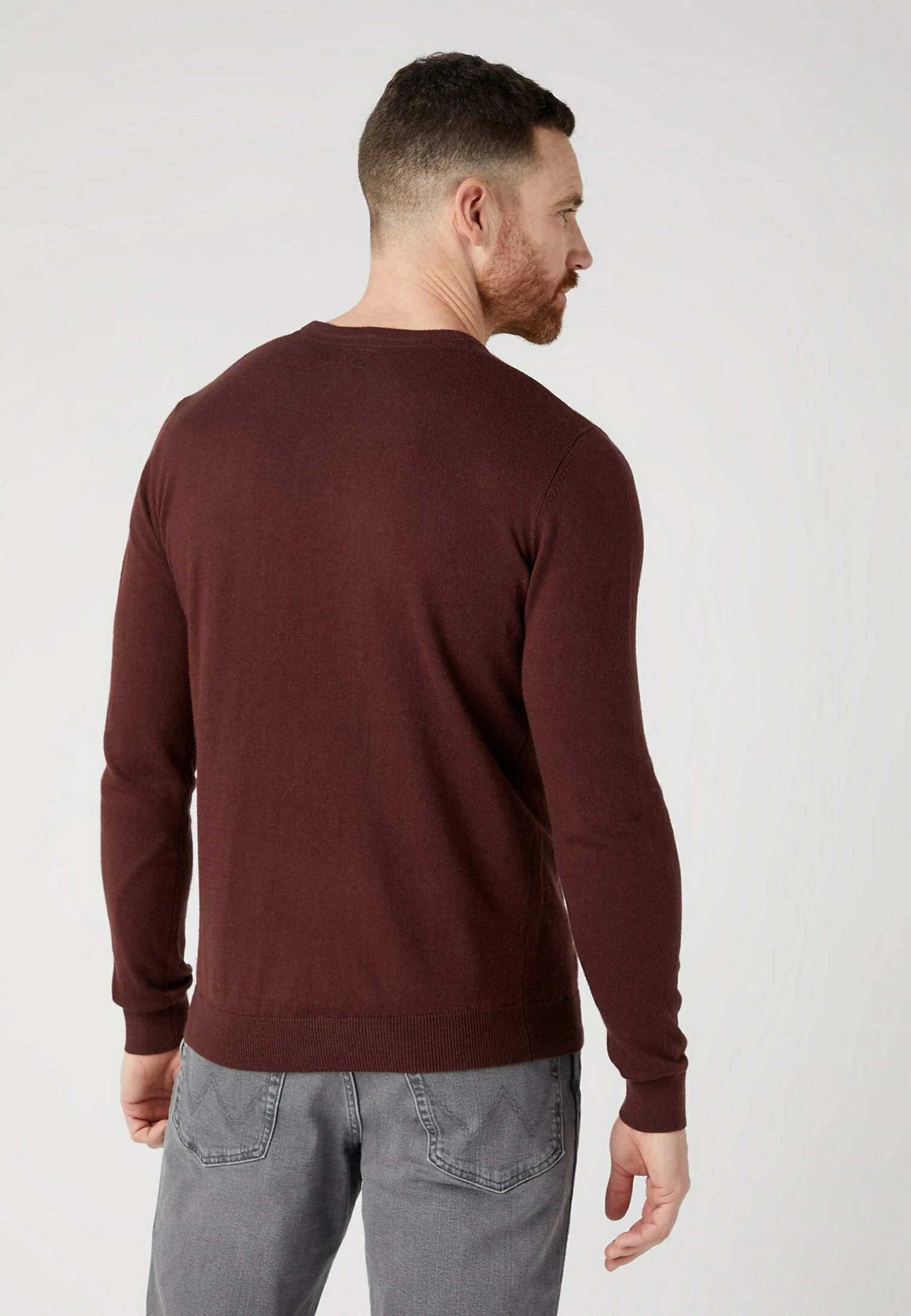 Wrangler Crewneck - Trui - Dahlia 5 Wrangler Crewneck - Trui - Dahlia - Afbeelding 3