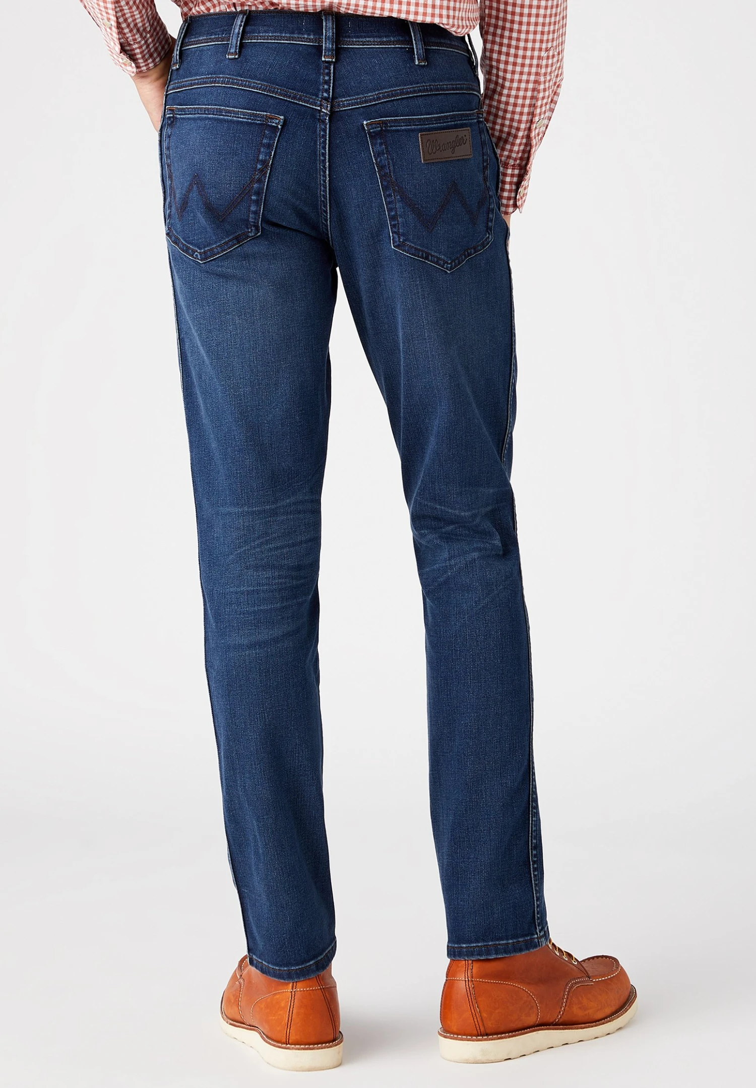 Wrangler Texas- Slim Fit Jeans - Dark-Blue Denim 5 Wrangler Texas- Slim Fit Jeans - Dark-Blue Denim - Afbeelding 3