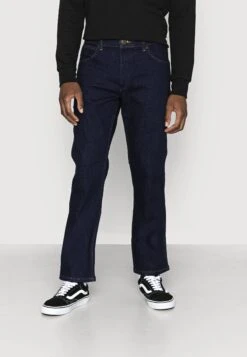 Wrangler Greensboro - Straight Leg Jeans - Dark Blue Denim