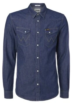 Wrangler Ls Western - Overhemd - Dark Stone -Wrangler 2b938afb7d034645addd75fdce2b2533