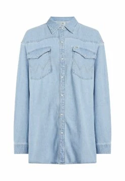 Wrangler Jumbo - Overhemdblouse - Light Vintage Indigo -Wrangler 2cd6b80d71a243e1866f267426aba91a