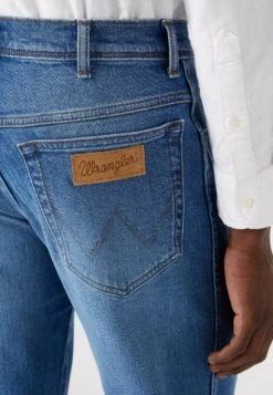 Wrangler Texas - Straight Leg Jeans - Neon Blue -Wrangler 2da92872df3d4b6c8d608a0fd03663ef