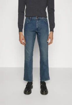 Wrangler Greensboro - Straight Leg Jeans - Blue Denim