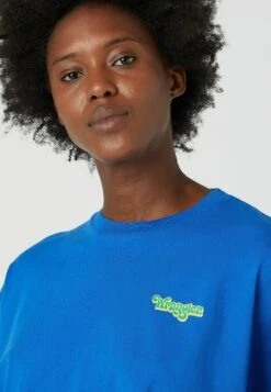 Wrangler Boxy - T-Shirt Print - Nautical Blue -Wrangler 2e240a789d534727ba13f55cb40db85d