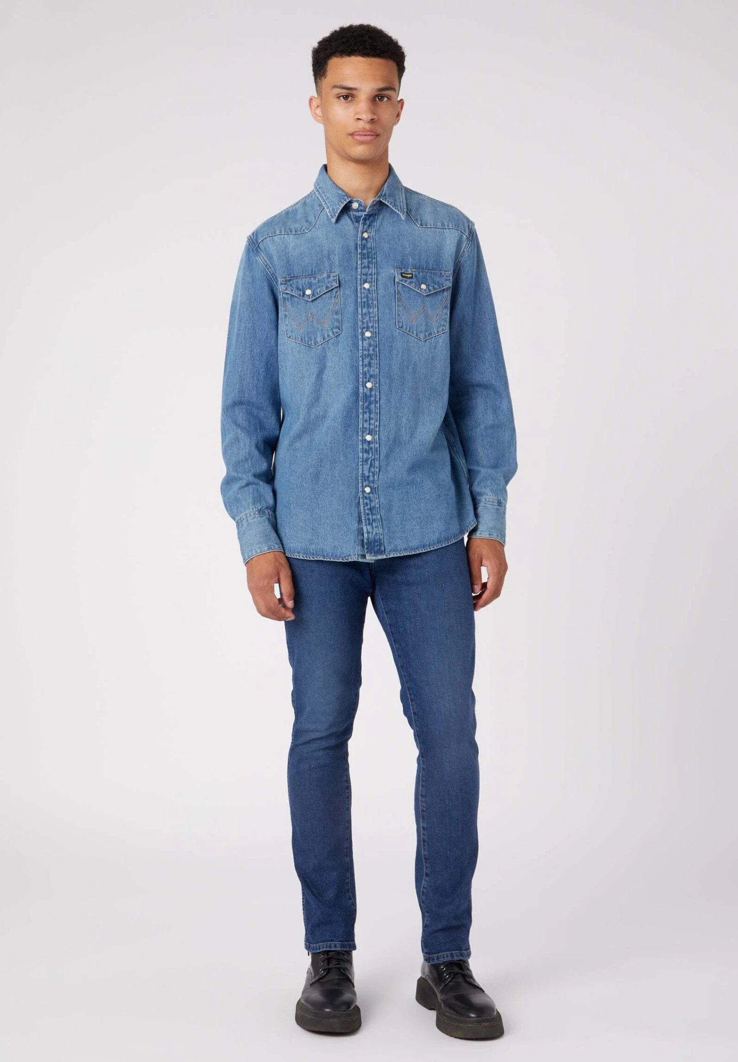 Wrangler Larston - Slim Fit Jeans - The Rock 4 Wrangler Larston - Slim Fit Jeans - The Rock - Afbeelding 2