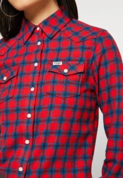 Wrangler Western Shirt - Overhemdblouse - Formula Red -Wrangler 300e637de6cb46f6b19403a462622837