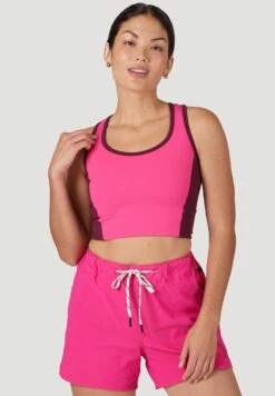 Wrangler All Terrain Gear Compression Top - Top - Pink Yarrow