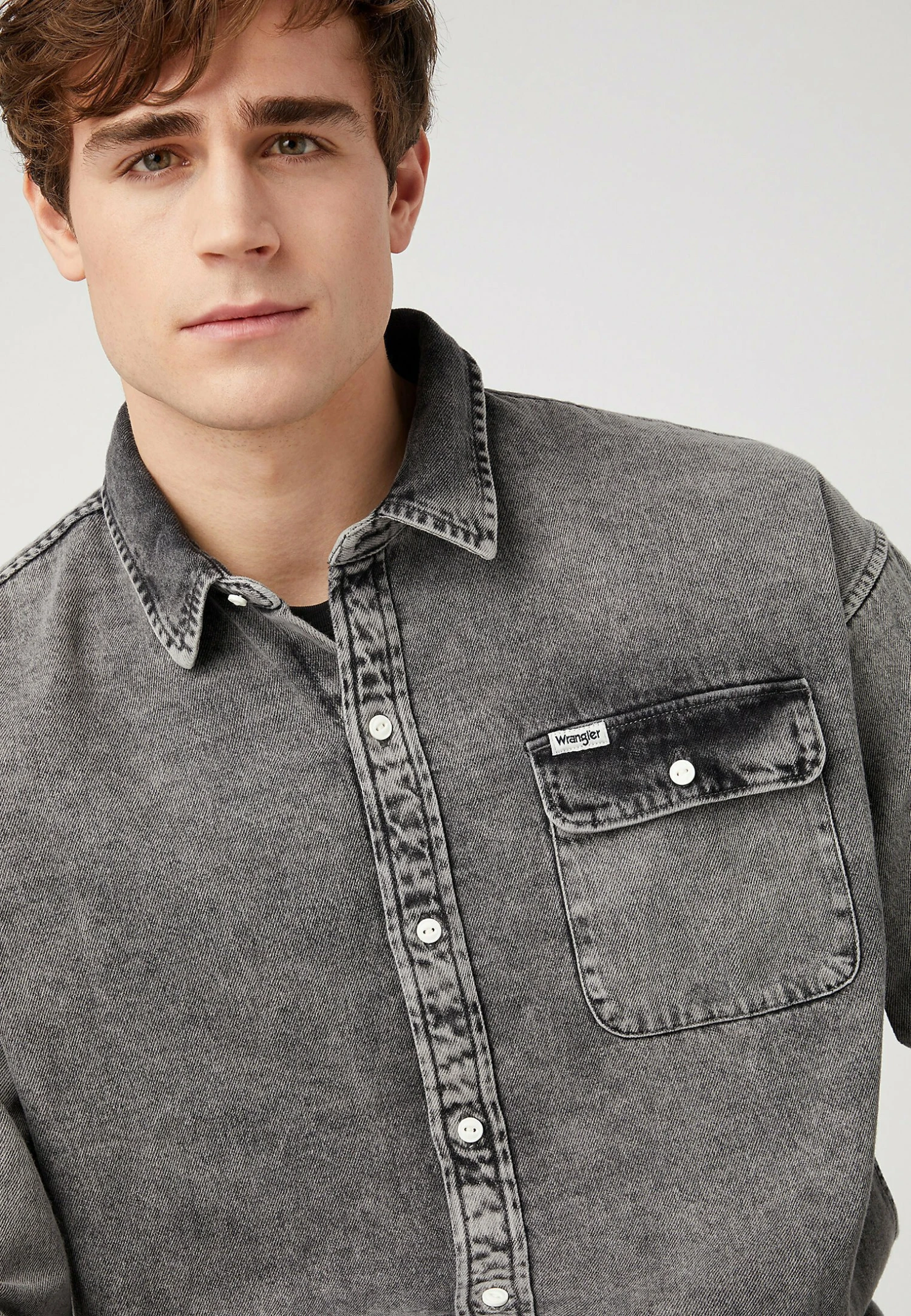 Wrangler 1Pkt Flap - Overhemd - Darkest Spruce 6 Wrangler 1Pkt Flap - Overhemd - Darkest Spruce - Afbeelding 4
