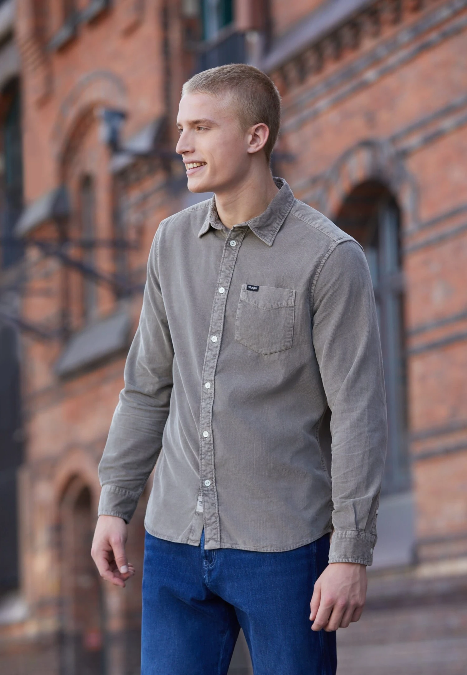 Wrangler 1 Pocket - Overhemd - Delicioso Brown 3 Wrangler 1 Pocket - Overhemd - Delicioso Brown