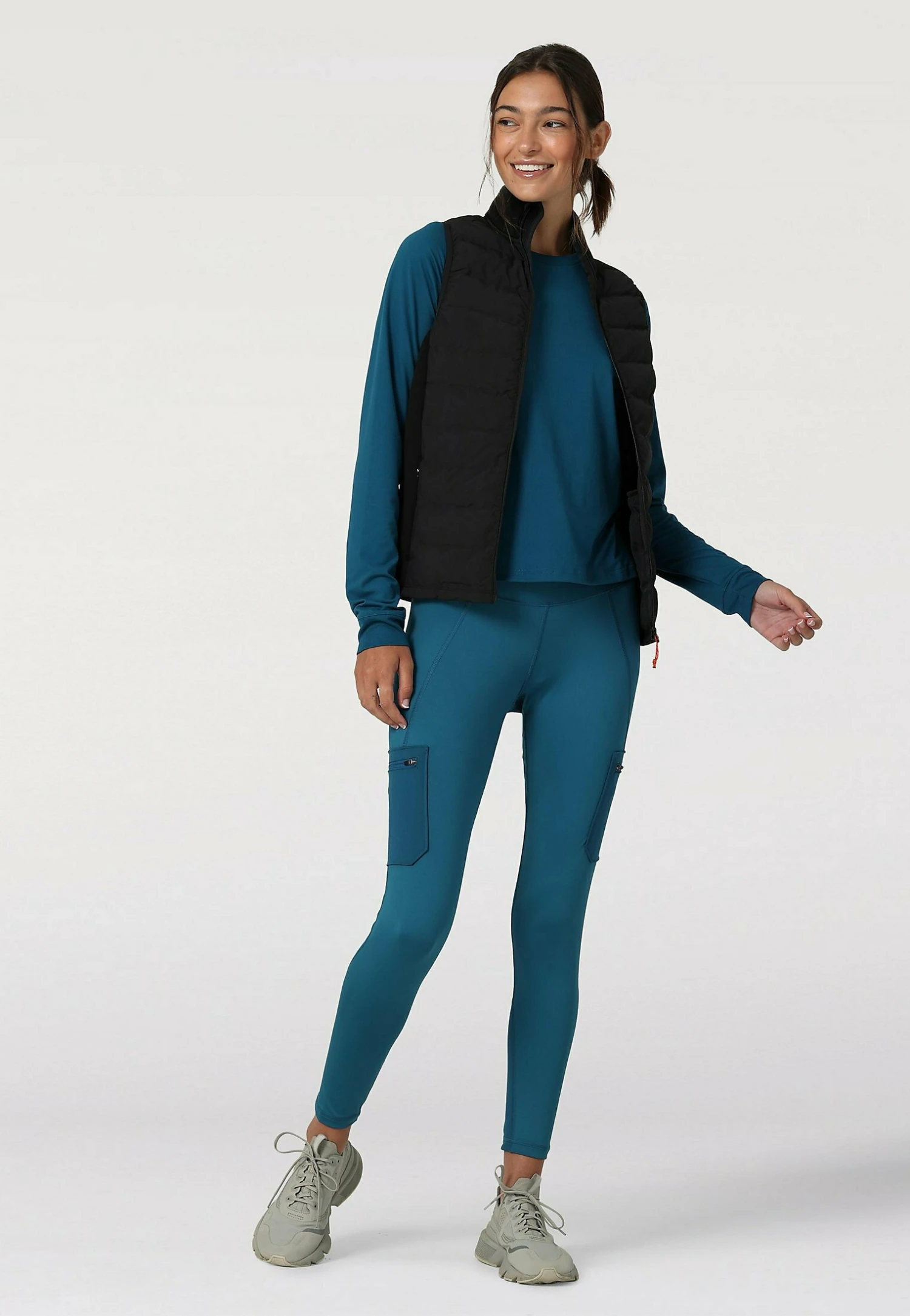 Wrangler Athletic- Bodywarmer - Real Black 4 Wrangler Athletic- Bodywarmer - Real Black - Afbeelding 2