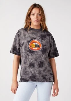 Wrangler T-Shirt Print - Black