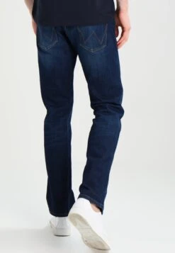 Wrangler Greensboro - Straight Leg Jeans - Dark-Blue Denim, Light-Blue Denim -Wrangler 37d8679839e44a1083c5f55c46aa5900