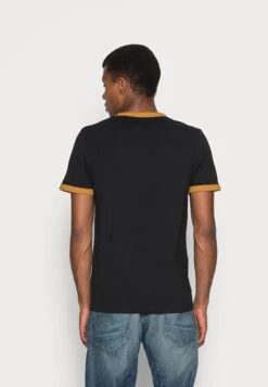 Wrangler Ringer Tee - T-Shirt Basic - Black -Wrangler 395014defb7c41ad80e5f9e4e9182e3c