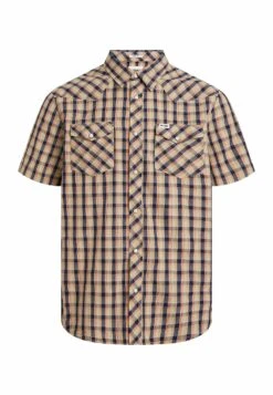 Wrangler Ss Western - Overhemd - Tobacco Brown -Wrangler 3a9e69f7bb7340f88b13cc83b578d2cf