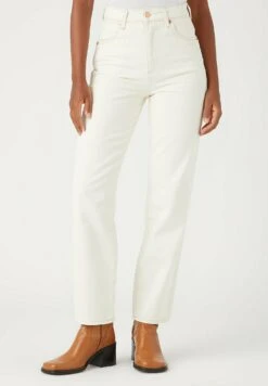 Wrangler Mom - Straight Leg Jeans - Natural