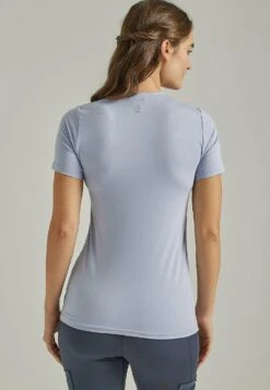 Wrangler T-Shirt Basic - Icelandic Blue -Wrangler 3de8e1e745b44082a74a26bb055c7da8