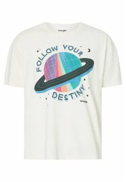 Wrangler T-Shirt Print - White -Wrangler 3eceee558178483b8b4f6a55bc00bbf3