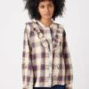 Wrangler Western Frill - Blouse - Nutmeg Brown 2 Wrangler Western Frill - Blouse - Nutmeg Brown -Wrangler 3f720ea78e4040b483d9da552d2a3dd6