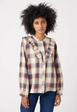 Wrangler Western Frill - Blouse - Nutmeg Brown
