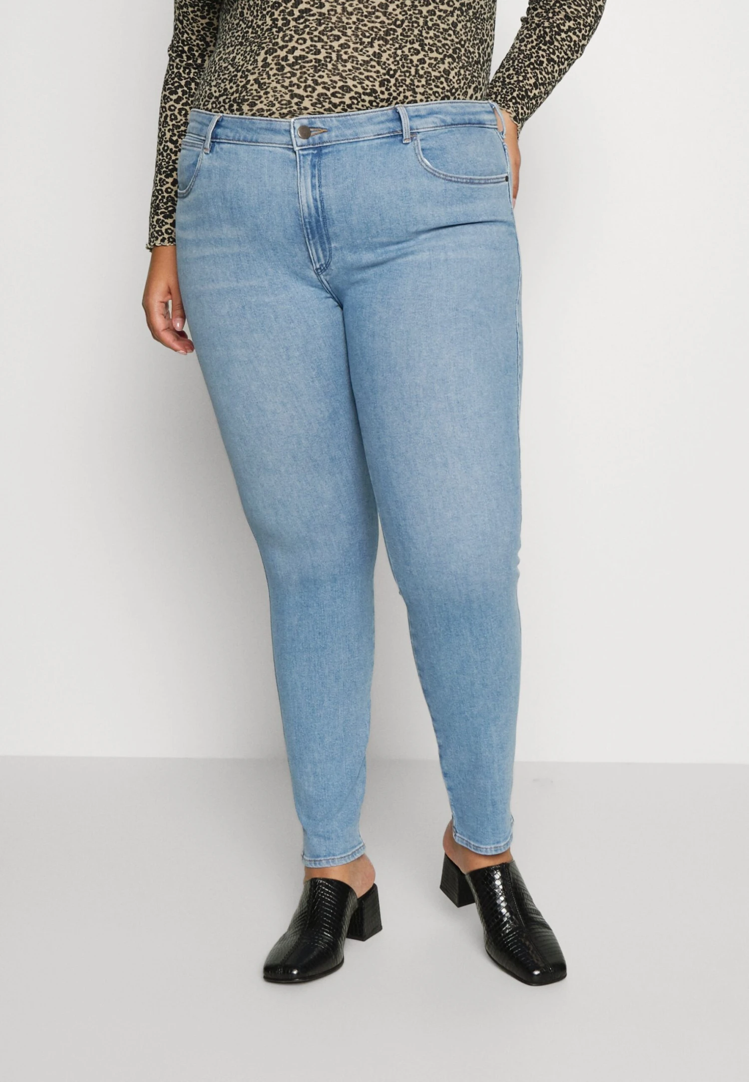 Wrangler Skinny - Jeans Skinny Fit - In The Clouds 6 Wrangler Skinny - Jeans Skinny Fit - In The Clouds - Afbeelding 4