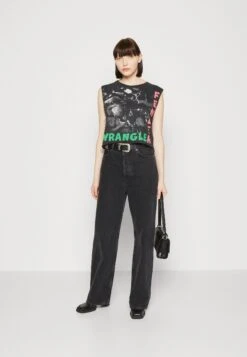 Wrangler Sleeveless- Top - Faded Black -Wrangler 40b20bb21c86430a9228819deafecc0d