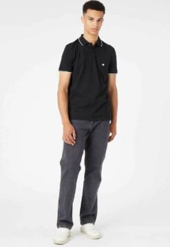 Wrangler Tipped With Logo - Poloshirt - Black